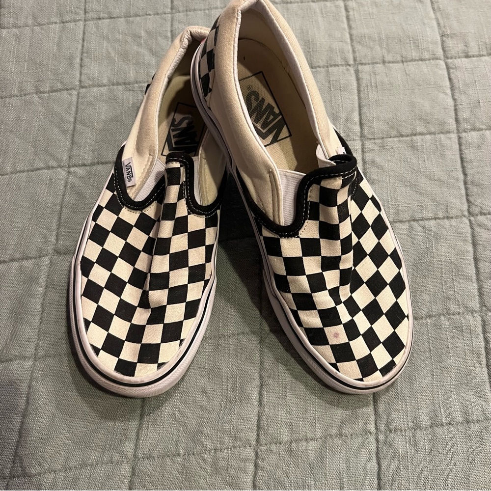 Checkered vans